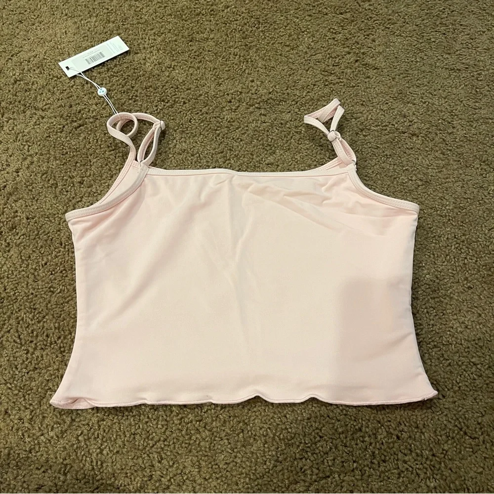 Frankie’s Bikinis Meg Tankini Bikini Top